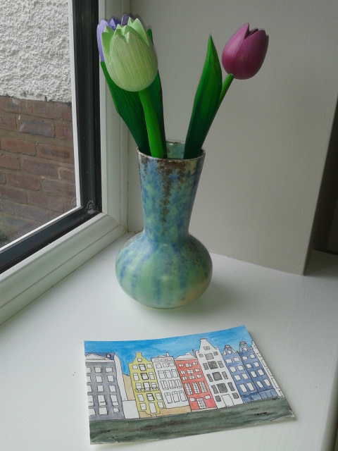 Tulips and sketches